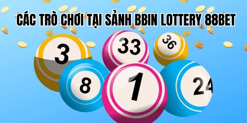 Các sản phẩm của nhà phát hành bbin lottery 88bet