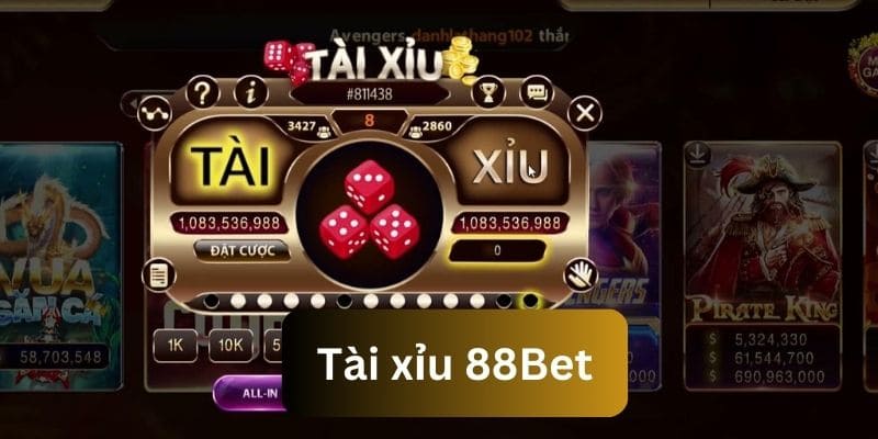 giới thiệu tổng quan về tài xỉu 88bet